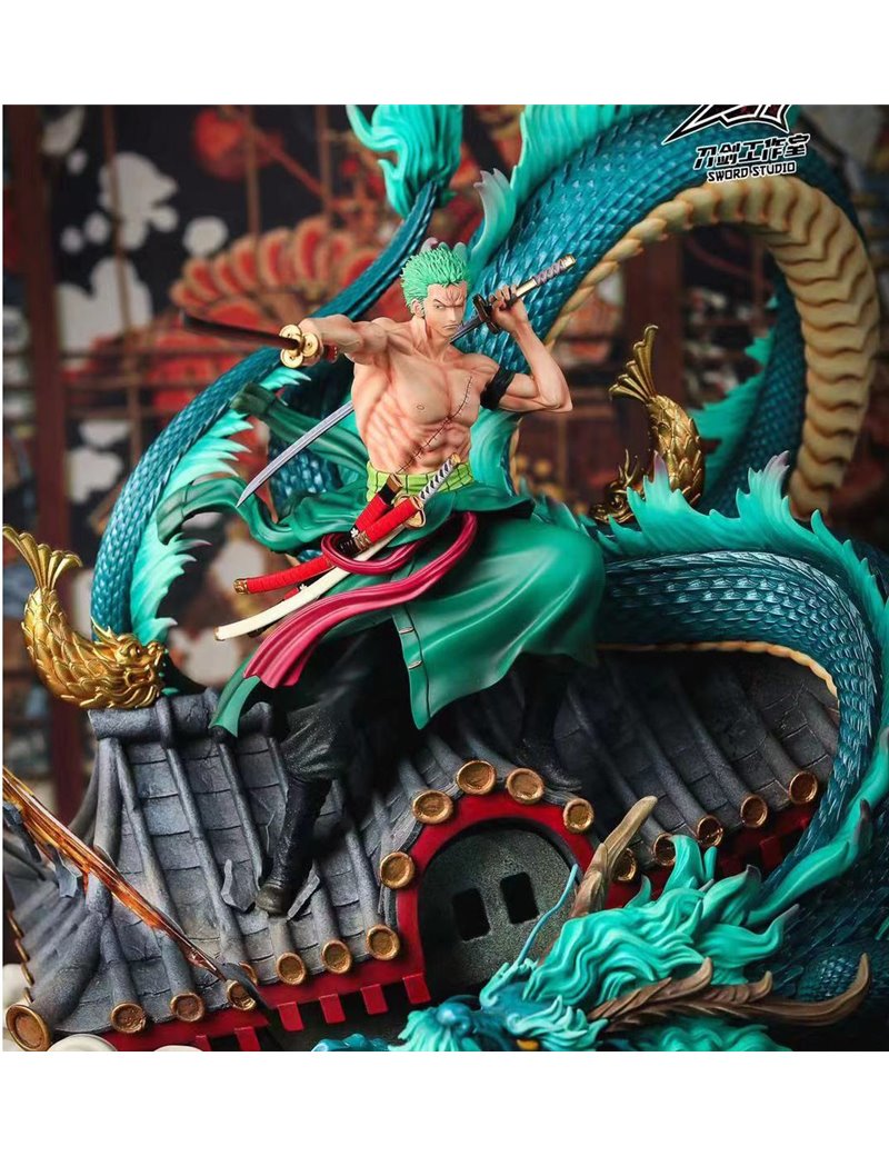 Sword Studio One Piece Roronoa Zoro Resin Statue