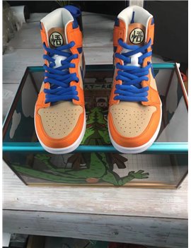 Custom-Made Dragonball Goku Air Jordan Basketball Shoes
