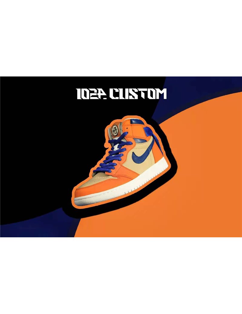 Custom-Made Dragonball Goku Air Jordan Basketball Shoes