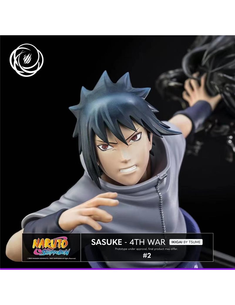 Tsume Naruto & Sasuke Resin Statue Set