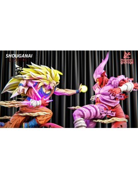 KD Dragonball 1/4 Goku vs Janemba Resin Statue