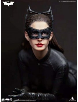 Queen Studios Dark Knight Rise Batman Catwoman batmobile Resin Statue