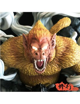Master Grade Dragonball Goku Oozaru Evolution Resin Statue Gold