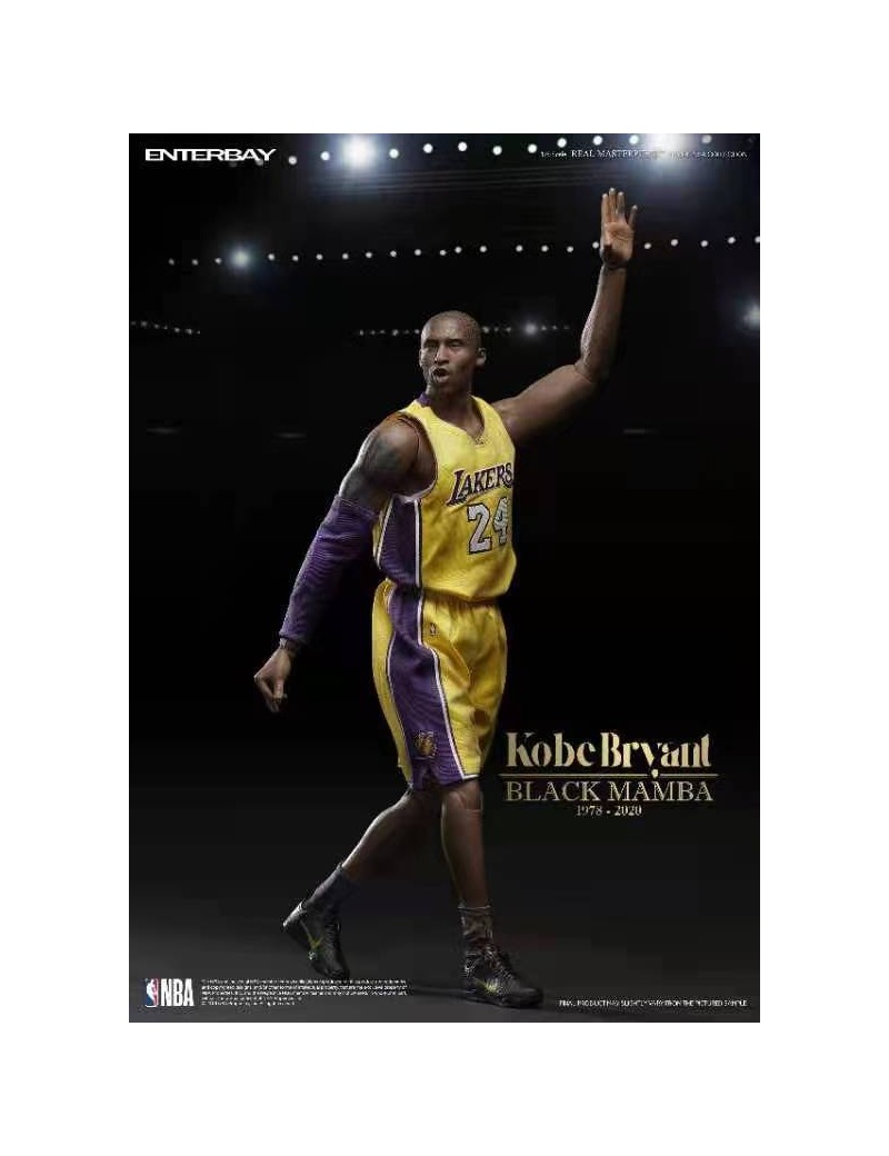 KOBE BRYANT BLACK MAMBA 3-D HAND-SIGNED MASTERPIECE –