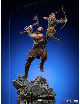 Iron Studio 1/10 God Of War Kratos & Atreus Resin Statue
