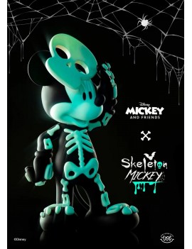 Pop Sunday GID  Skeleton Mickey Resin Statue