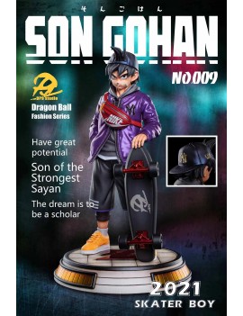 DP9 Dragonball Gohan Skater Boy Resin Statue Type B