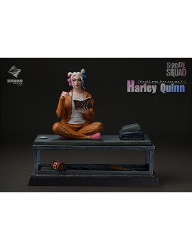 Hurricane 1/6 Joker Harley Quinn Resin Statue