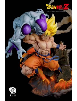Ryu Dragonball Goku Vs Freeza Resin Statue