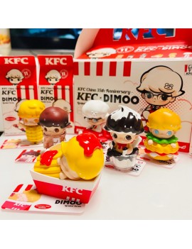 Pop Mart X KFC Dimoo Blind Box Set of 6
