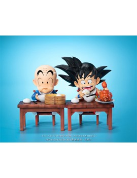 Dim Dragonball Goku & Krillin Table for 2 Resin Statue Set