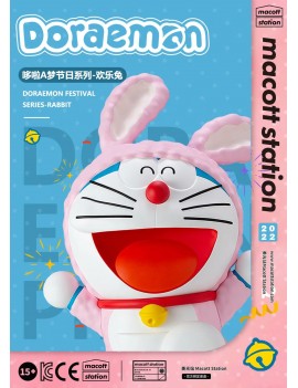 Macott station Doraemon Happy Rabbit Statue