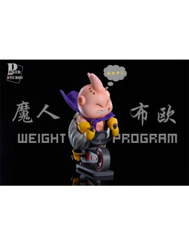 Poker-Studio Dragon Ball Buu in weight loss Resin Statue