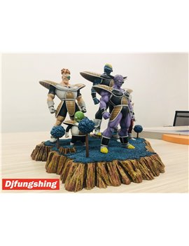 Djfungshing Dragonball 1/6 Ginyu Force Limited Resin Statue With Dual Bases (Sold out display)