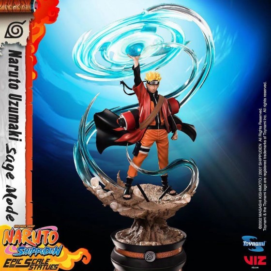 Toynami漩涡鸣人 圣地亚哥 仙人模式 1/6 正版授权限量雕像现货