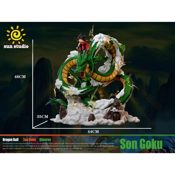 shenron resin statue